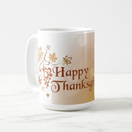 Mug Happy Thanksgiving (Devant gauche)