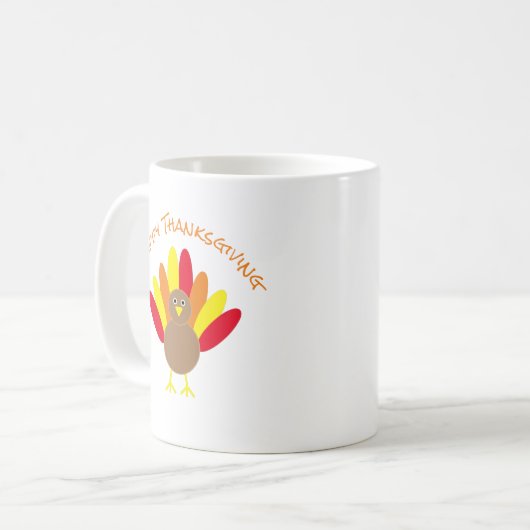 Mug Happy Thanksgiving (Devant gauche)