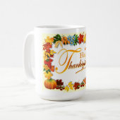 Mug Happy Thanksgiving (Devant gauche)