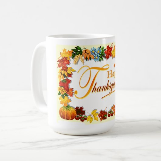 Mug Happy Thanksgiving (Devant gauche)