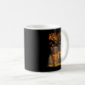 Mug Happy Thanksgiving Dachshund F (Devant droit)