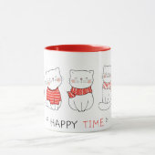 Mug Happy Time Cats (Centre)