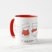 Mug Happy Time Cats (Devant gauche)