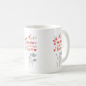 Mug Happy Valentine’s Day – Romantic Couple (Devant droit)