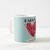 Mug Happy Valentines Day  (Devant gauche)