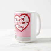 Mug Happy Valentine's day - Be mine (Devant droit)
