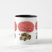 Mug Happy Valentine's Day Bus with Owl (Centre)