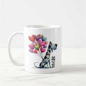 Mug Happy Valentine's Day Charming Great Dane (Gauche)