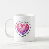 Mug Happy Valentine's Day Coquette Nk Disco Ball Heart (Gauche)