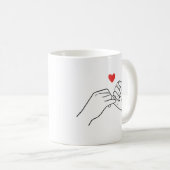 Mug Happy Valentines Day Custom Photo Collage Romantic (Devant droit)