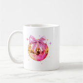 Mug Happy Valentine's Day Funny Coquette Disco Ball Gi (Gauche)