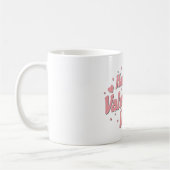 Mug Happy Valentines Day Typography (Gauche)