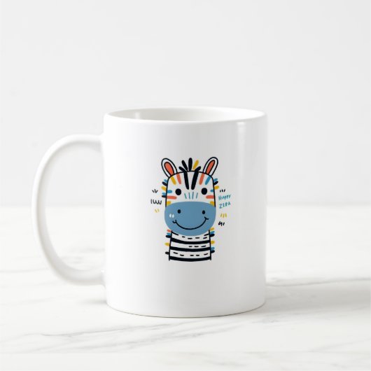 Mug Happy Zebra (Gauche)