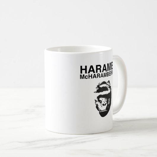 Mug Harambe McHarambeface (Devant droit)