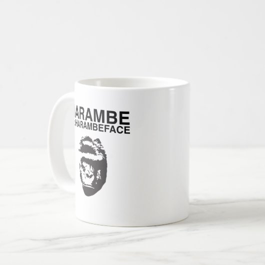 Mug Harambe McHarambeface (Devant gauche)