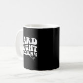 Mug Hard Fought Hallelujah Retro Groovy Jesus (Devant gauche)