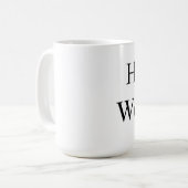 Mug Hardly Working マグカップ (Devant gauche)
