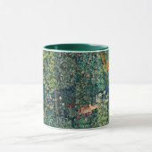 Mug Hares d'ANIMAUX FORESTIERS, Oiseau de faisan, Vert (Centre)