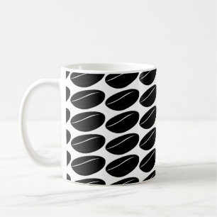 Mug Haricot Café Noir – Design de Café Minimaliste Aud