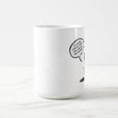 Mug Haricot de café effrayant (Centre)