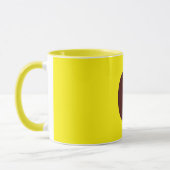 Mug Haricot de café funky (Gauche)