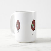 Mug Haricot de maman et de bébé ! (Devant gauche)