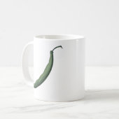 Mug Haricot vert vintage (Devant gauche)