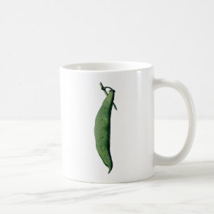 Mug Haricot vert vintage