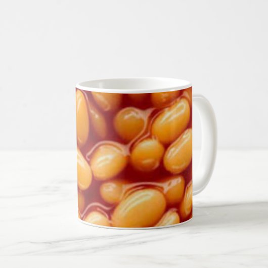 Mug Haricots cuits au four (Devant droit)