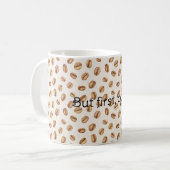 Mug Haricots de café à la crème (Devant gauche)