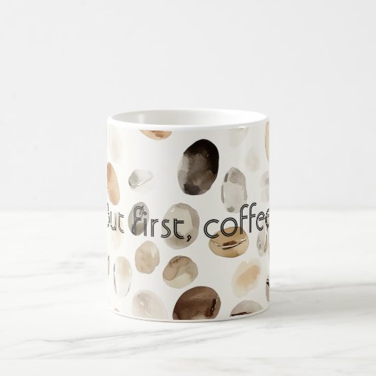 Mug Haricots de café à la crème (Centre)