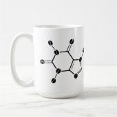 Mug haricots moléculaires de caféine (Gauche)