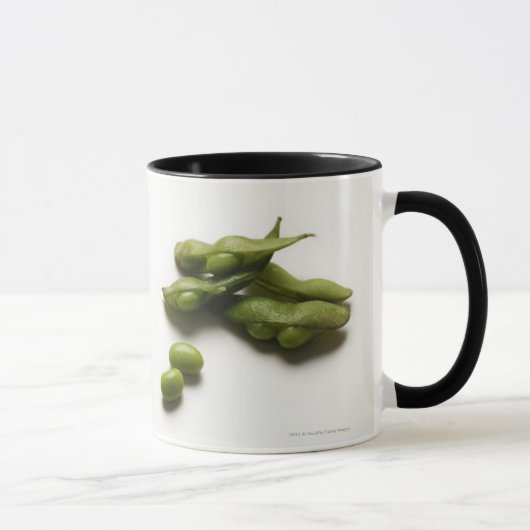 Mug haricots verts multiples d'edamame avec la cosse (Droite)