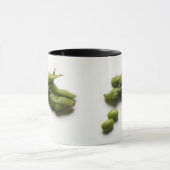 Mug haricots verts multiples d'edamame avec la cosse (Centre)