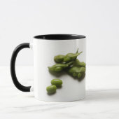 Mug haricots verts multiples d'edamame avec la cosse (Gauche)