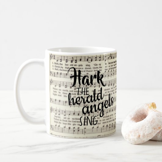 Mug Hark, le chanteur des Herald Angels (Avec donut)