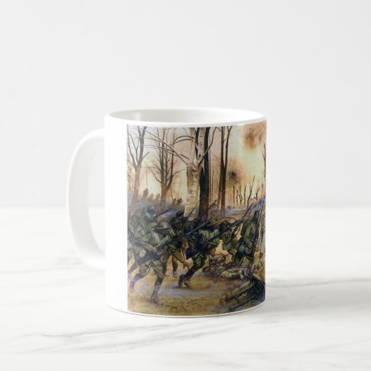 Mug Harlem Hell Fighters Séchault H. Charles McBarron (Devant gauche)