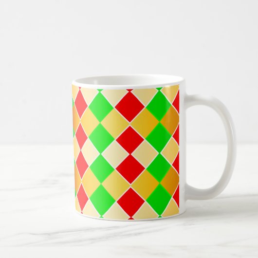 Mug Harlequin de Noël (Droite)