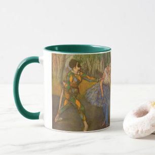 Mug Harlequin et Columbine par Edgar Degas Art ancien