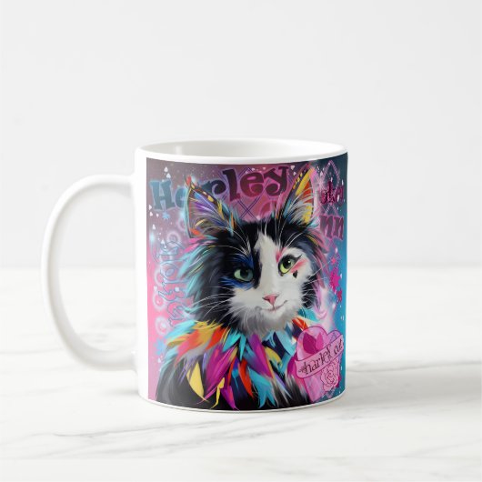 Mug Harley Quinn le chat (Gauche)