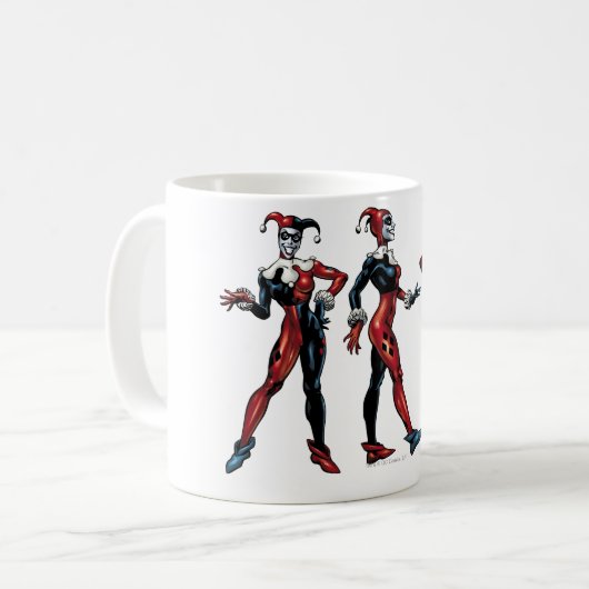 Mug Harley Quinn - Tous les côtés (Devant gauche)