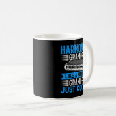Mug Harmonica Lover Mens Harmonica Grandpa Harmonica P (Devant droit)