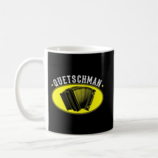 Mug Harmonica Lover Quetschman Styrian Harmonica Squee (Gauche)