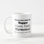 Mug Harmonica Me Rend Heureux (Gauche)