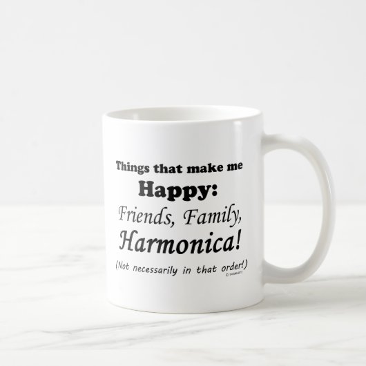 Mug Harmonica Me Rend Heureux (Droite)