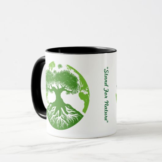Mug "Harmonie Avec La Terre" (Devant gauche)