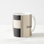 Mug Harmonie dans les tons : Composition Abstraite de (Devant droit)