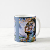 Mug "Harmonie dans l'or et le ciel" (Devant droit)