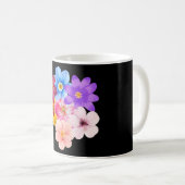 Mug Harmonie de printemps - Bouquet de fleurs mixtes à (Devant droit)