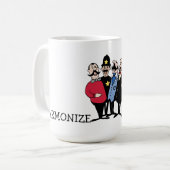 Mug Harmonie de quartet (Devant gauche)